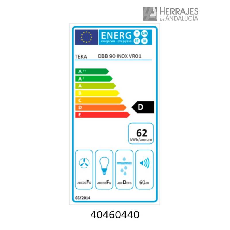 Campana TEKA piramidal 90 cm acero inox | Herrajes de Andalucía