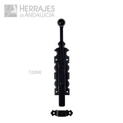 Pasador de forja negra nº7 200 mm