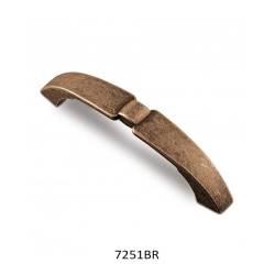 Tirador metal bronce rústico 149 mm | Herrajes de Andalucía