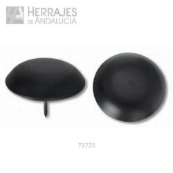 Clavo redondo negro 25 mm para tapicería y carpintería-Herrajes de Andalucía