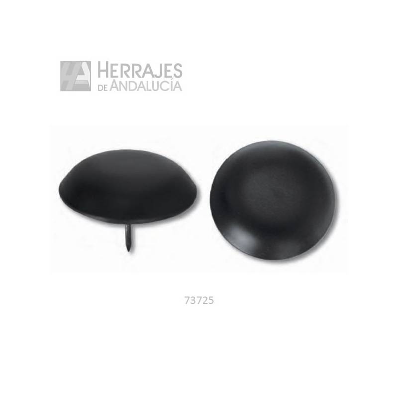 Clavo redondo negro 25 mm para tapicería y carpintería-Herrajes de Andalucía