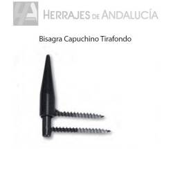 BISAGRA CAPUCHINA TIRAFONDO