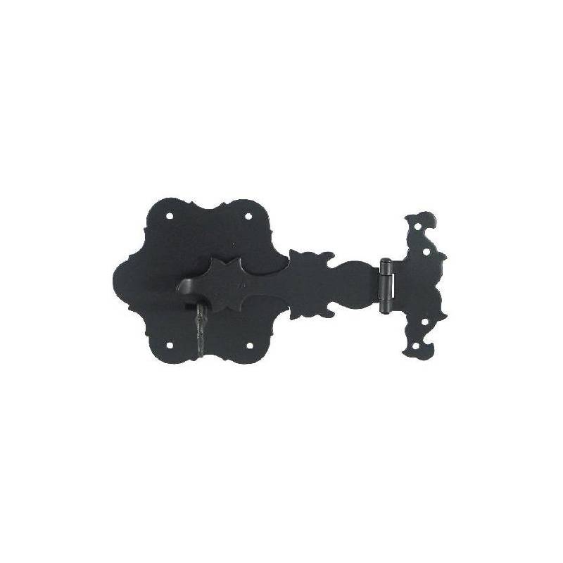 Cerradura Castellana Forja Negra 115x170mm – Herrajes de Andalucía