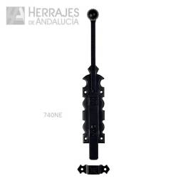 Pasador de forja negra nº7 400 mm