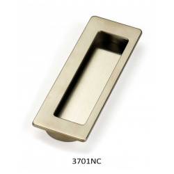 Placa Tirador Inlay Níquel | Herrajes de Andalucía