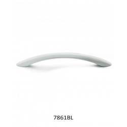 Tirador mueble arco 128mm color blanco | Herrajes de Andalucía