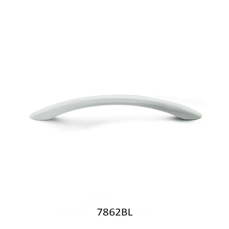 Tirador mueble cocina Arco blanco 96 mm | Herrajes de Andalucía