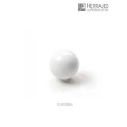 POMO BOLA ABS BLANCO.. 29mm