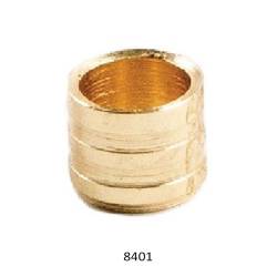 Casquillo mueble Ø9 mm latón | Herrajes de Andalucía