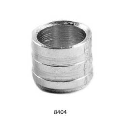 Casquillo armario Ø9x8,5 mm níquel | Herrajes de Andalucía