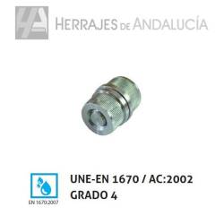 Unión Tubo WPF Inox 304 Ø25x37 mm | Herrajes de Andalucía