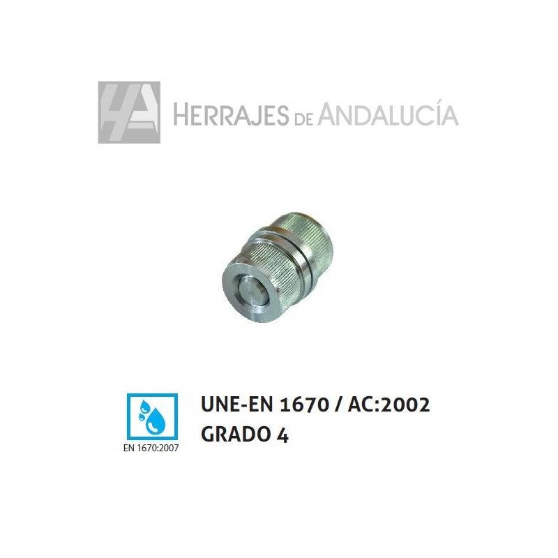 Unión Tubo WPF Inox 304 Ø25x37 mm | Herrajes de Andalucía