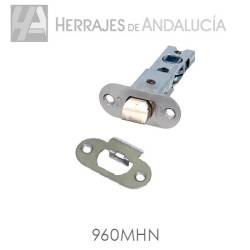 Picaporte para puertas madera acabado níquel | Herrajes de Andalucía
