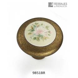 POMO DE PORCELANA. ACABADO:...