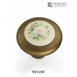 POMO DE PORCELANA. ACABADO:...