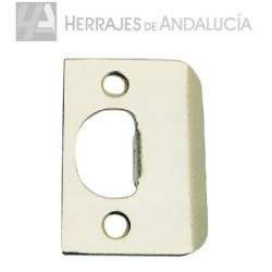 CERRADERO POMO TESA CANTO CUADRADO HIERRO LATONADO C2500HL