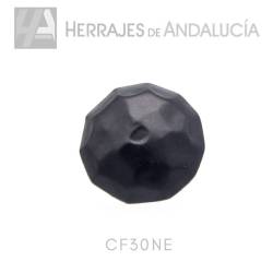 Clavo forjado negro redondo 30 mm