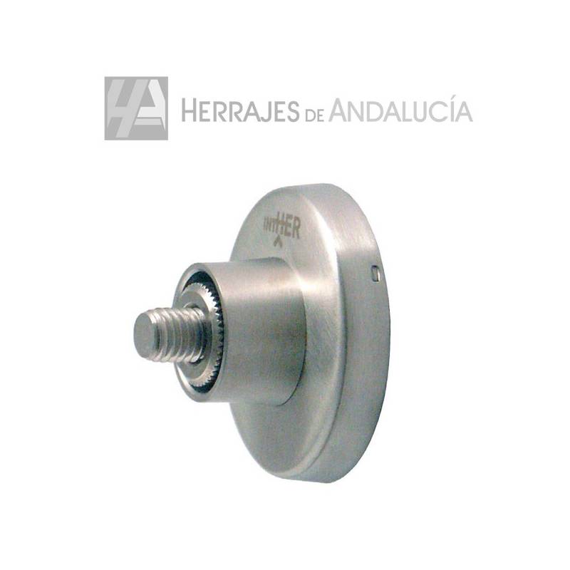 Soporte anclaje de tubo de pared WPF-01 para cabinas sanitarias