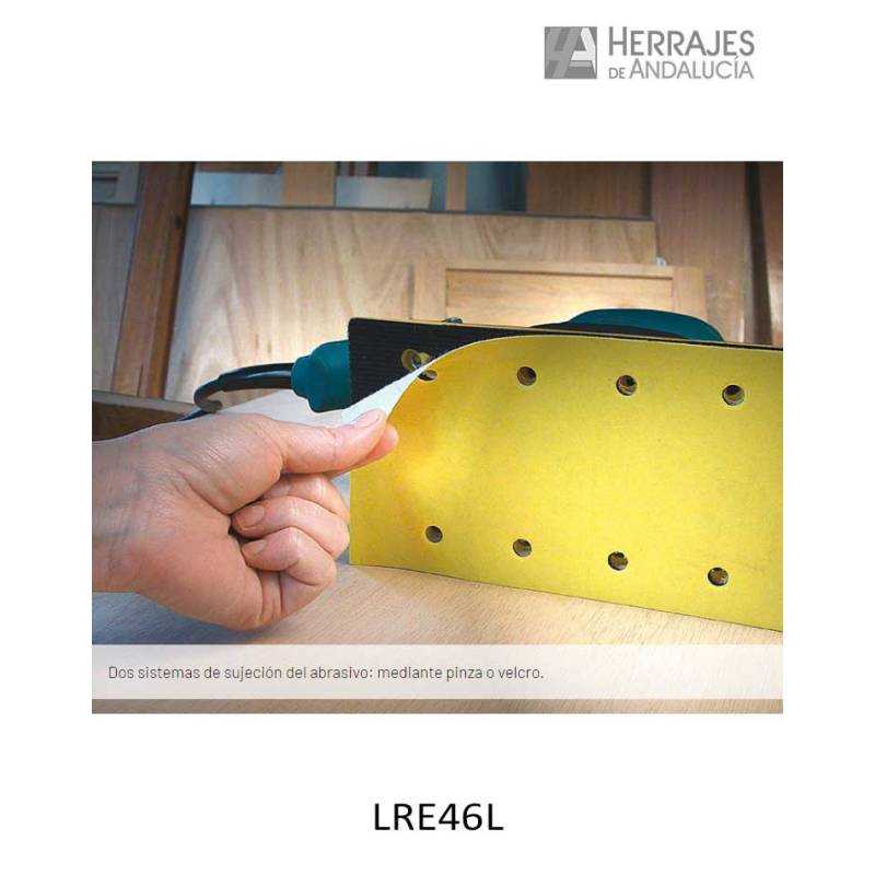 Lijadora orbital Virutex LRE46L 370W | Herrajes de Andalucía