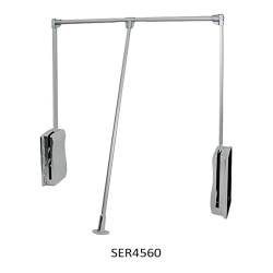 Perchero Abatible 45-60 cm gris | Herrajes de Andalucía