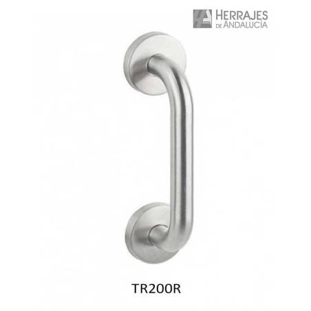 Manillón para puertas de entrada de acero inoxidable-Herrajes de Andalucía