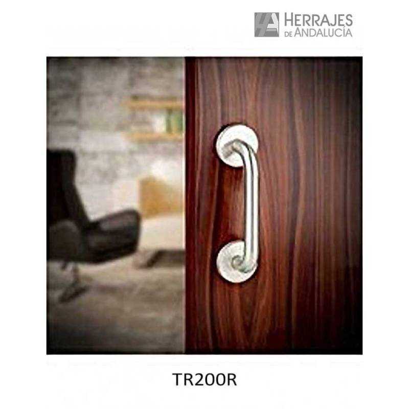 Manillón para puertas de entrada de acero inoxidable-Herrajes de Andalucía