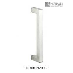 MANILLON CUADRADO QUIRON ACERO INOX AISI-304.. 200mm