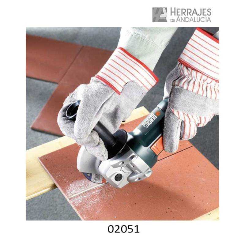 Mini amoladora BLACK+DECKER 710W 115mm | Herrajes de Andalucía
