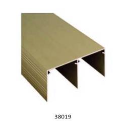 Carril superior oro puertas correderas | Herrajes de Andalucía