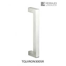 MANILLON CUADRADO QUIRON ACERO INOX AISI-304.. 300mm
