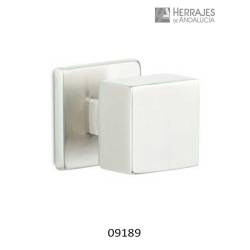 Pomo Puerta cuadrado 60x60 acero inoxidable | Herrajes de Andalucía