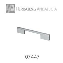 Tirador Aker 192 mm Cromo Mate | Herrajes de Andalucía