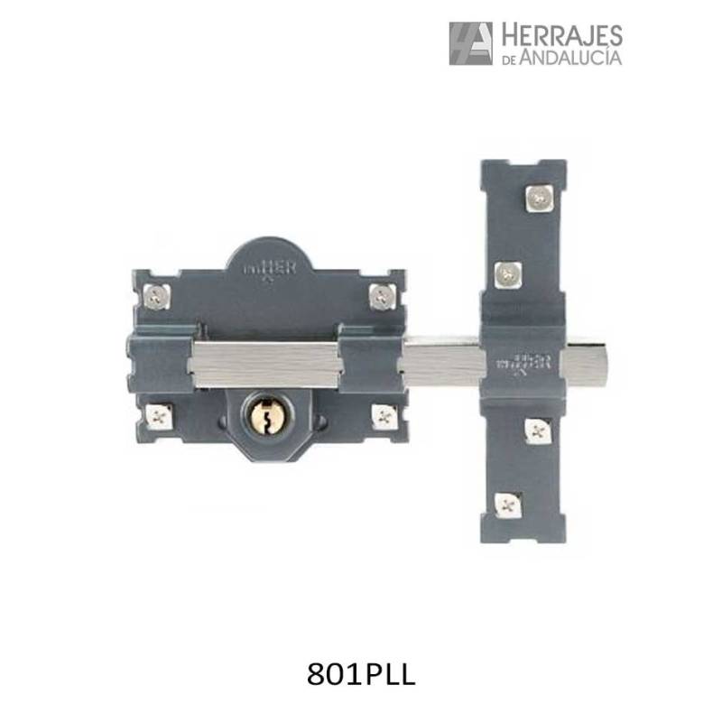Cerrojo Pintado Llave Iguales 1101L/105 | Herrajes de Andalucía