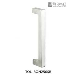 MANILLON CUADRADO QUIRON ACERO INOX AISI-304.. 250mm