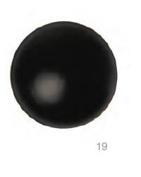 Clavo chapa redondo liso 20 mm negro