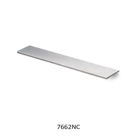 TIRADOR SYNTHESIS. ACABADO: NIQUELADO CEPILLADO.. 96x44mm