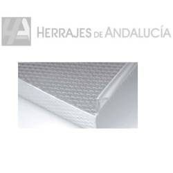 Protector Fondo 80x580 Aluminio Goma | Herrajes de Andalucía