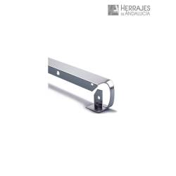 Prolongación encimera esquina cromo 600 mm | Herrajes de Andalucía