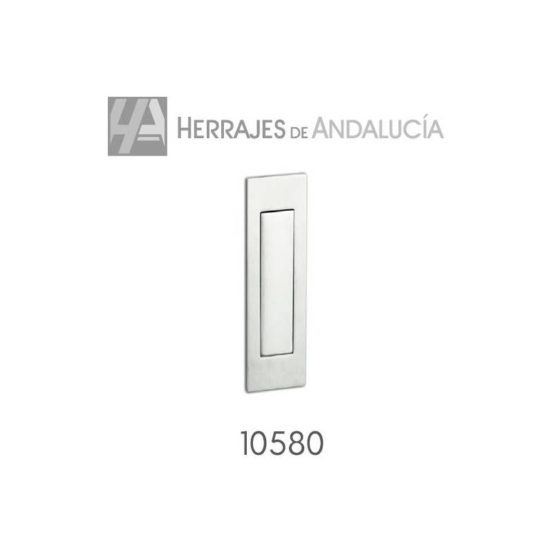 Tirador Embutir con Placa 155x45 mm | Herrajes de Andalucía