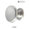 POMO CHATO PLANO- ZAMAK- NIQUEL SATINADO - 34 MM