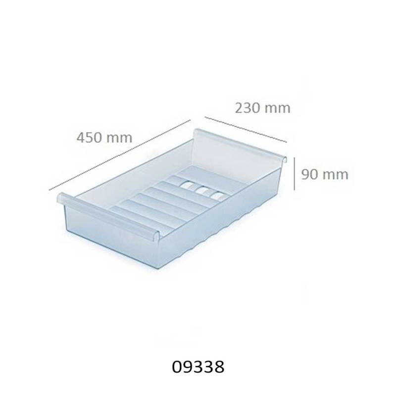 Bandeja multiuso ABS organizador de prendas para armarios-Herrajes de Andalucía