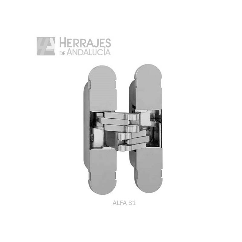 Bisagra invisible modelo Alfa31-Herrajes de Andalucía