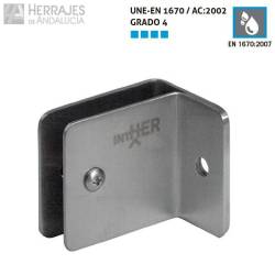 Escuadra LU WPF-21 Inox 304 50x50 mm | Herrajes de Andalucía