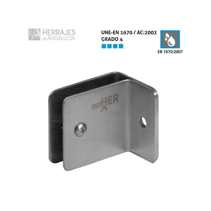 Escuadra LU WPF-21 Inox 304 50x50 mm | Herrajes de Andalucía