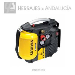 Compresor portatil 15 cv 5 lts s/aceite mochila stanley