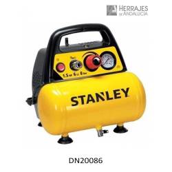 Compresor STANLEY de 2 cv y 24l de depósito