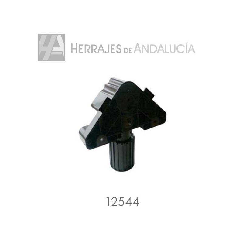 Pata mueble negra alta resistencia – Herrajes de Andalucía