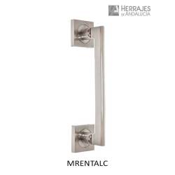 Manillón Rental L250mm C200mm níquel satinado | Herrajes de Andalucía