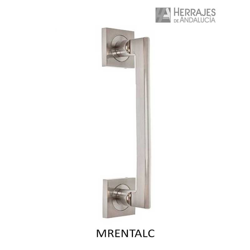 Manillón Rental L250mm C200mm níquel satinado | Herrajes de Andalucía