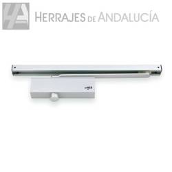 Cierrapuertas guia deslizante rf fuerza-3 ctg63 color plata